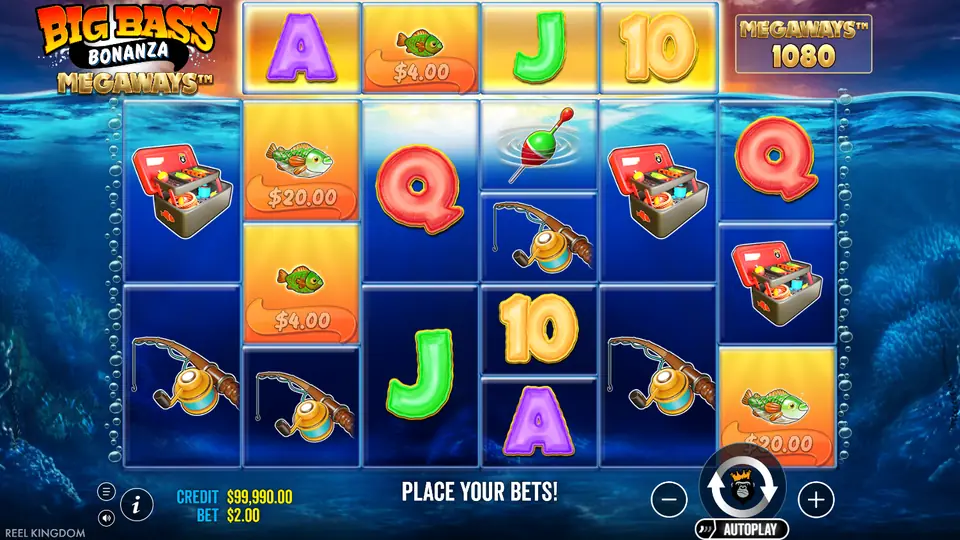 Big Bass Bonanza Megaways free demo