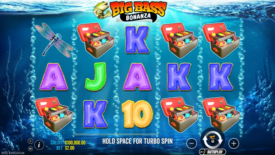 Big Bass Bonanza slot review with paytable and bonus maths
