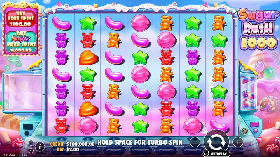 Sugar Rush 1000 free demo