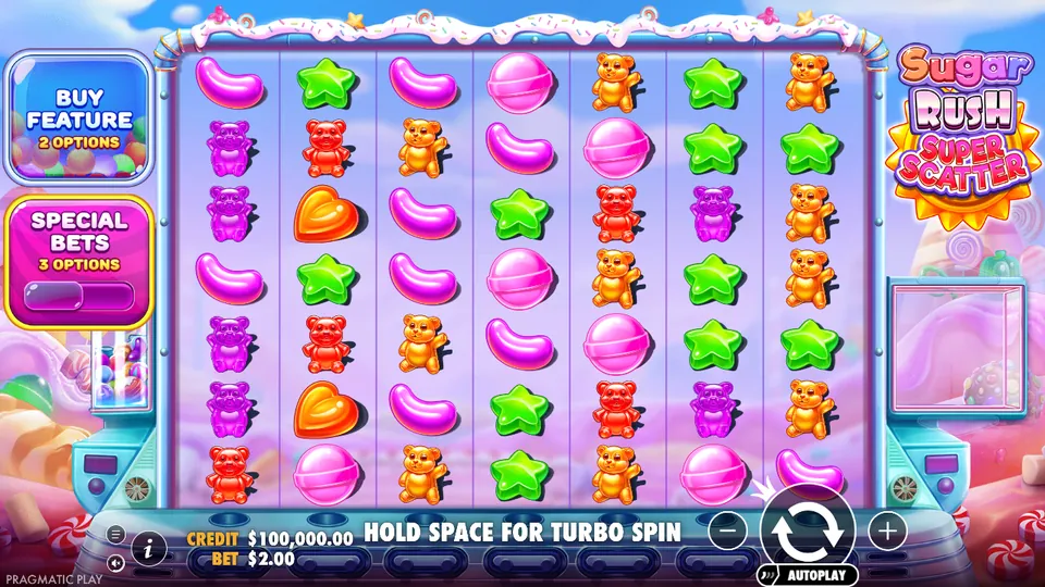 Sugar Rush Super Scatter Review and Free Demo
