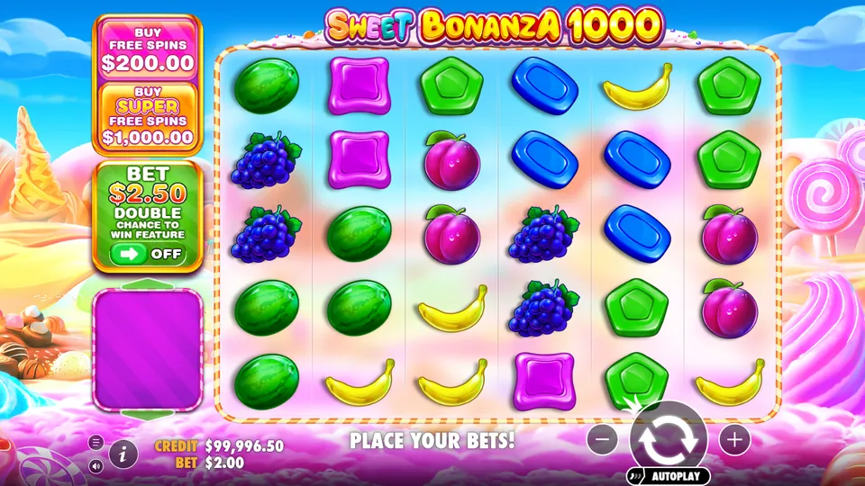 Sweet Bonanza 1000 free demo