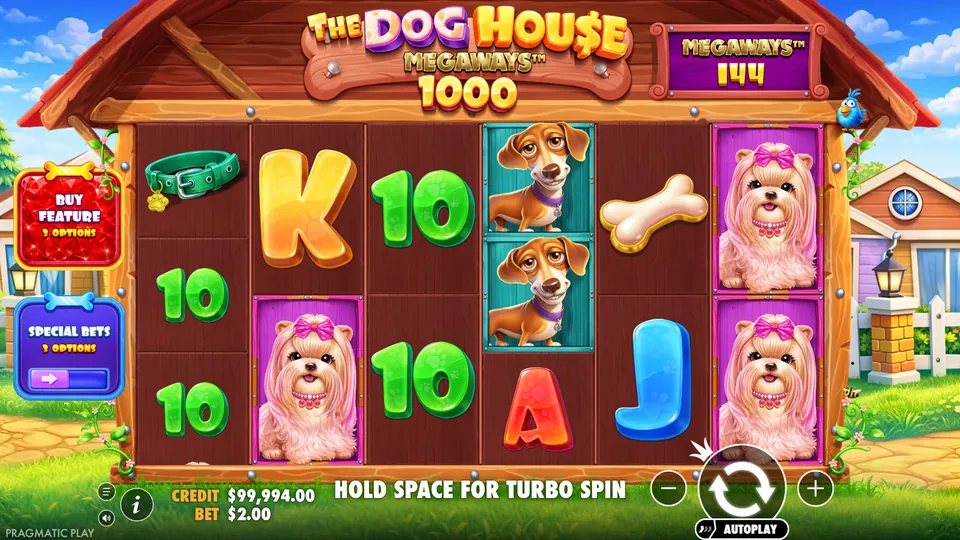 The Dog House Megaways 1000 free demo